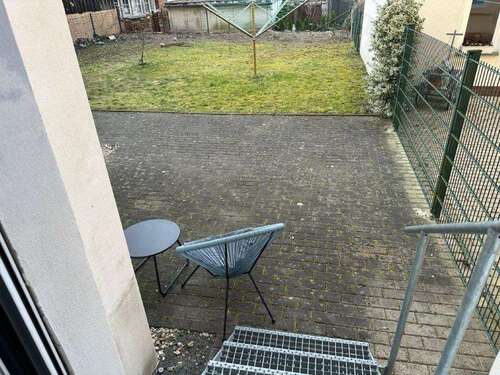 Ausgang Terrasse - 2 Zimmer Erdgeschoßwohnung zum Kaufen in Gera