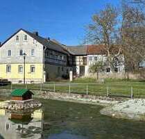 sanierungsbedürftiges Bauernhaus mit teilsanierten Nebengebäude, Teich und großem Grundstück - Grobgengereuth