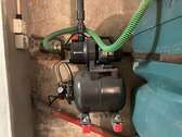 Pumpe von Regenwasserbehälter - 