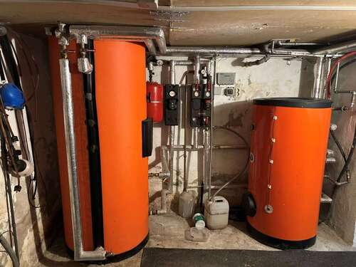 Wasserspeicher mit Solarunterstützung derzeit defekt - 