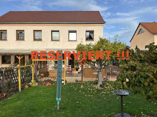 reserviert - sehr gepflegte Doppelhaushälfte in ruhiger sonniger Lage von Saalfeld