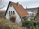 Hausansicht hinten - Kleines Einfamilienhaus in zentraler Lage von Rudolstadt