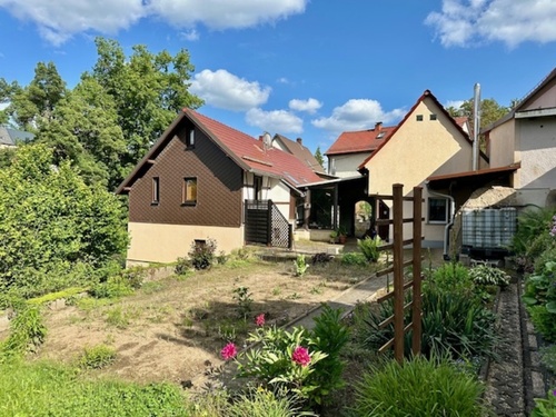 Blick vom Garten - 