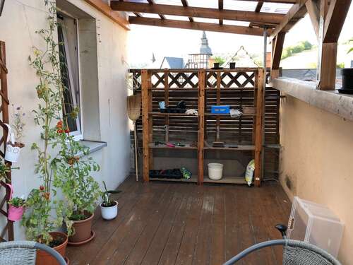 Dachterrasse 1 - 2 Zimmer Maisonettenwohnung in Kaulsdorf