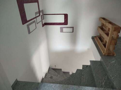 Granittreppe zum DG - 