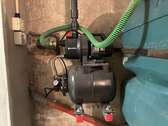 Pumpe von Regenwasserbehälter - 