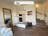 Studio mit Kachelofen - 