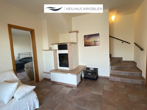 Studio mit Kachelofen - 