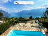 Pool, Terrasse, Seeblick - 4 Zimmer Villa zum Kaufen in Ustecchio di Tremosine