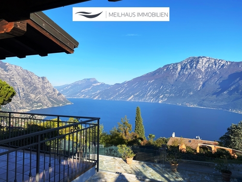überdachte Terrasse mit Seeblick - 