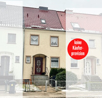 HORN IMMOBILIEN ++ Neubrandenburg Vogelviertel, gepflegtes Reihenmittelhaus mit Garage und Terrasse