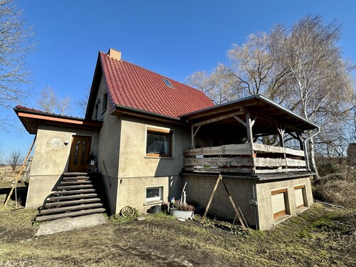 Hausansicht - 4 Zimmer Einfamilienhaus zum Kaufen in Pasewalk