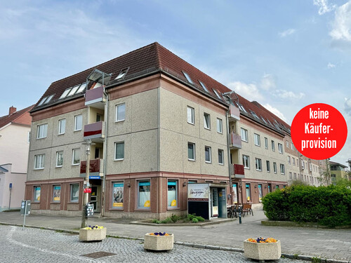 3-Raum Eigentumswohnung - HORN IMMOBILIEN++ Neubrandenburg Zentrum, 3-Raum Eigentumswohnung mit Balkon und EBK -vermietet-