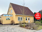 Hausansicht - HORN IMMOBILIEN ++ Einfamilienhaus in Randlage mit tollem Weitblick in Kaluberhof, 14 km bis NB