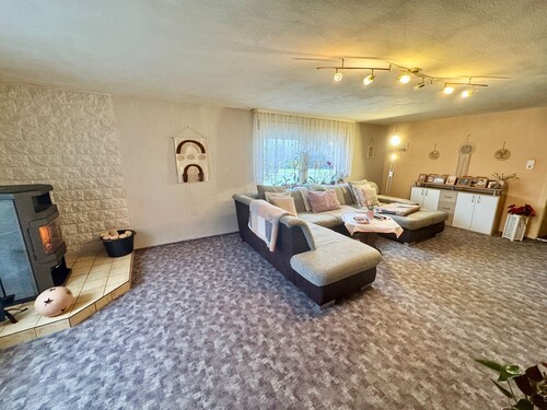 Wohnzimmer - 4 Zimmer Einfamilienhaus in Woldegk / Pasenow