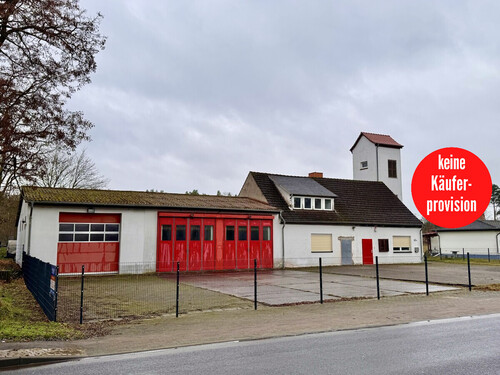 Wohngeschäftshaus in Löcknitz - HORN IMMOBILIEN ++ Wohn- und Geschäftshaus in Löcknitz, direkt an der B104