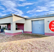 HORN IMMOBILIEN ++ RESERVIERT! ebenerdig und behindertengerecht, Garage mit elektrischem Rolltor - Boldekow