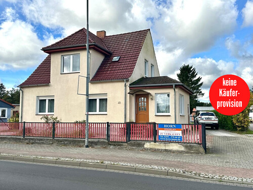 Hausansicht - HORN IMMOBILIEN++ gemütliches Einfamilienhaus in Eggesin