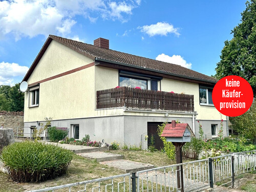 Titelbild - HORN IMMOBILIEN ++ gemütliches Zuhause mit Doppelcarport in Galenbeck bei Friedland