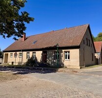 HORN IMMOBILIEN ++ großes Haus bei Carmzow bei Prenzlau, sehr ruhige Lage - Carmzow-Wallmow / Cremzow