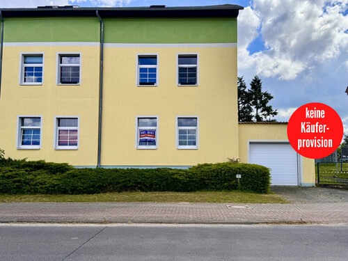Eeigentumswohnung in Tantow - HORN IMMOBILIEN ++ Erdgeschoss Eigentumswohnung mit Terrasse, Garten, Garage und Stellplatz