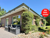 Hausansicht - HORN IMMOBILIEN + Einfamilienhaus im Bungalowstil mit parkähnlichem Grundst. 5 km bis Neubrandenburg