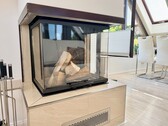 Kamin im Wintergarten - 