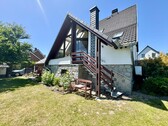Hausansicht vom Grundstück - 4 Zimmer Einfamilienhaus zum Kaufen in Strasburg