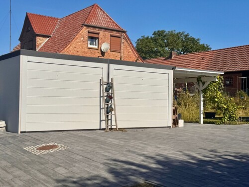 Doppelgarage + Carport - 