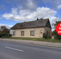 HORN IMMOBILIEN ++ großes Grundstück in Löcknitz mit abrissreifem Haus