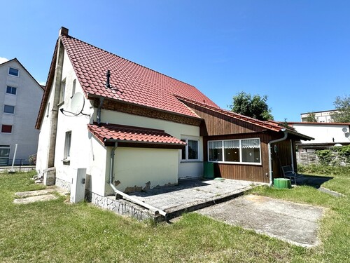 Hausansicht von der Hofseite - 6 Zimmer Einfamilienhaus zum Kaufen in Eggesin