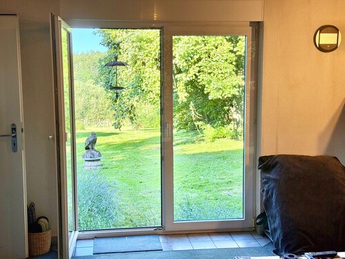 Blick aus dem Wohnzimmer - 