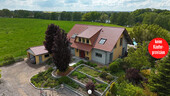 Einfamilienhaus - HORN IMMOBILIEN++ Penzlin, großes Einfamilienhaus mit Garage, Außenpool und vielen Extras
