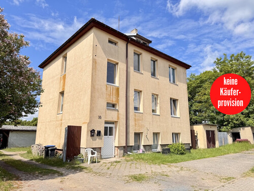 Mehrfamiliehaus in Penkun - HORN IMMOBILIEN++ Dreifamilienhaus in Penkun mit großem Grundstück