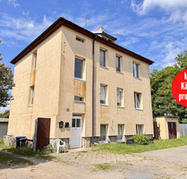 HORN IMMOBILIEN++ Dreifamilienhaus in Penkun mit großem Grundstück
