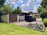 Doppelgarage und Carport - 