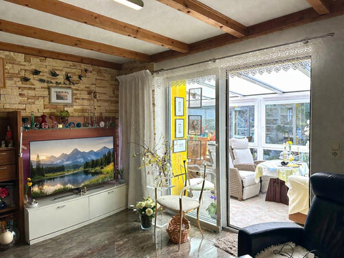 Wohnzimmer - 4 Zimmer Reihenmittelhaus in Uckerland / Wilsickow