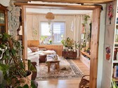 Wohnzimmer (zwei Zimmer) - 5 Zimmer Doppelhaushälfte zum Kaufen in Krickow Groß Nemerow