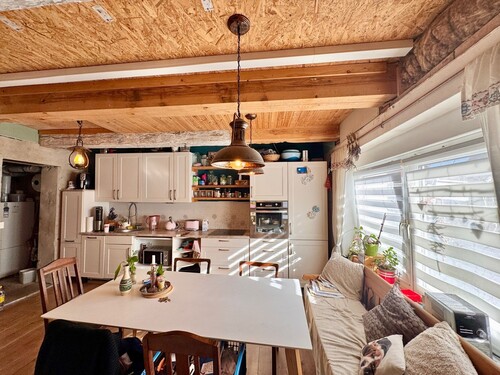 Küche mit Einbauküche - 5 Zimmer Doppelhaushälfte in Krickow Groß Nemerow