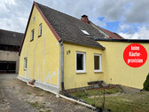 Doppelhaushälfte in Hochenreinkendorf bei Gartz - HORN IMMOBILIEN ++ kleines Haus für kreative Handwerker bei Gartz (Oder)