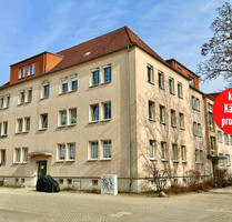 HORN IMMOBILIEN++ Neubrandenburg Zentrum, helle 3-Raum Eigentumswohnung, EBK, Keller & Parkfläche