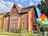 Hausansicht - HORN IMMOBILIEN ++ Haus in Neubrandenburg Jahnviertel im Angebotsverfahren zu erwerben