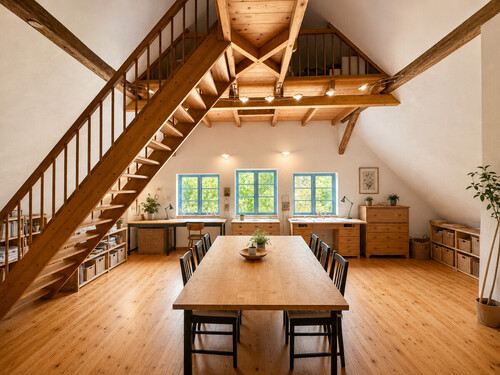 Wohndiele / Atelier - 