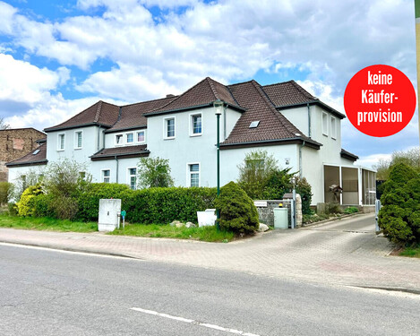 Mehrfamiliehaus in Tantow - HORN IMMOBILIEN ++ Eigentumswohnung in Tantow mit Garten