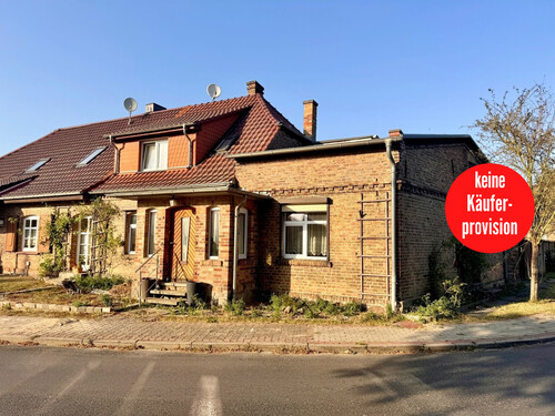 Nutzen Sie Ihre Chance! - HORN IMMOBILIEN ++ Einfamilienhaus mit Einliegerwohnung bei Pasewalk mit großem Grundstück