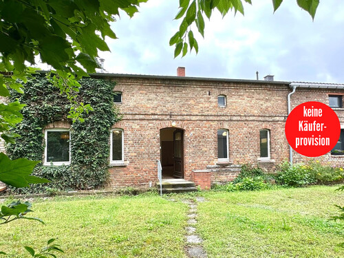 Hausansicht - HORN IMMOBILIEN ++ idyllisches Reihenmittelhaus in Wilsickow bei Pasewalk