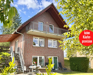 HORN IMMOBILIEN großes Ferienhaus in Röbel an der Müritz, zwei Terrassen, Balkon, zwei Einbauküchen - Röbel/Müritz