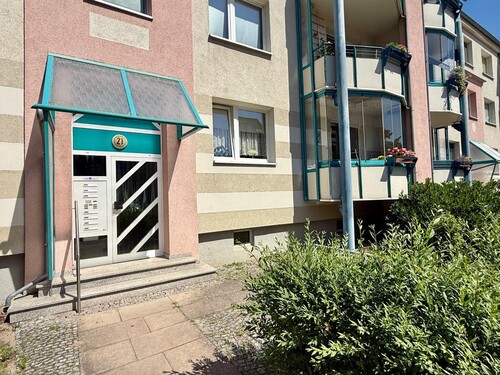 Hauseingang - 3 Zimmer Erdgeschoßwohnung in Neubrandenburg