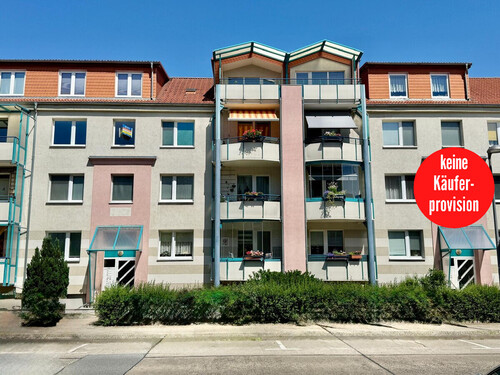 3- Raum Eigentumswohnung - HORN IMMOBILIEN++ Neubrandenburg, 3-Raum Eigentumswohnung im EG mit Einbauküche und Balkonverglasung