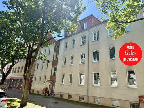 3-Raum Dachgeschosswohnung - HORN IMMOBILIEN++ Neubrandenburg Zentrum, 2-Raum Dachgeschosswohnung mit schönem Ausblick -nicht vermietet-